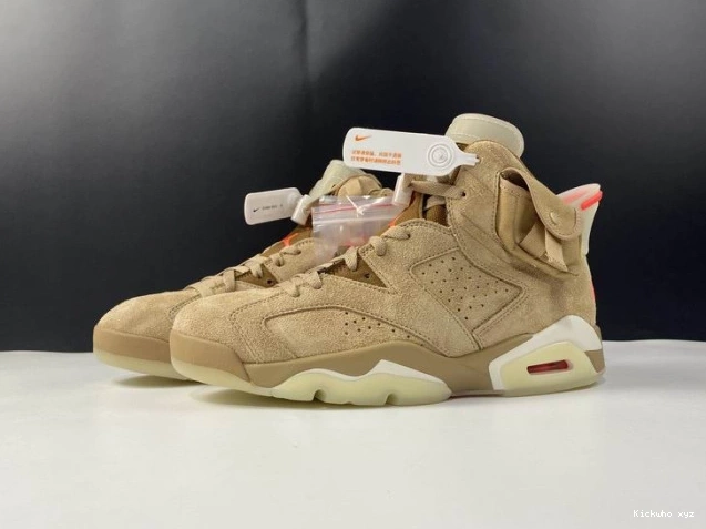 British Scott Retro Jordan DH0690-200 6 Air Khaki Travis 0726